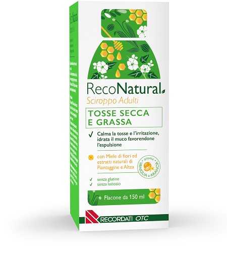 RECONATURAL SCIROPPO TOSSE ADULTI 150 ML - farmacia187.it