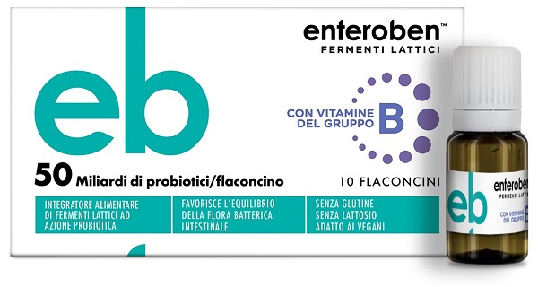 ENTEROBEN 50MLD 10 FLACONCINI DA 10 ML - farmacia187.it