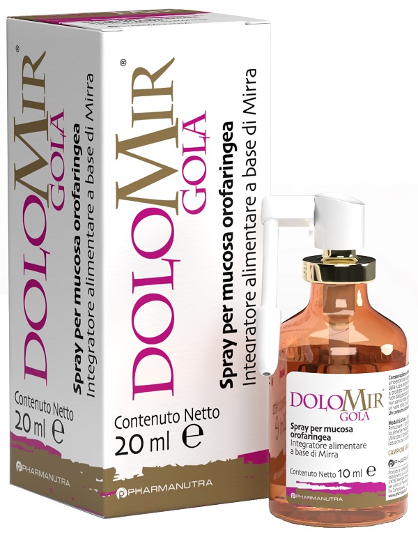 DOLOMIR GOLA SPRAY 20 ML - farmacia187.it