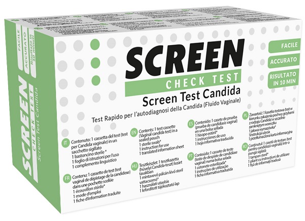 SCREEN TEST RAPIDO SCREEN TEST CANDIDA AUTODIAGNOSTICO 1 PEZZO - farmacia187.it
