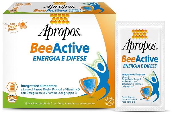 APROPOS BEEACTIVE ENERGIA E DIFESE 12 BUSTINE - farmacia187.it