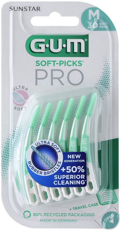 GUM SOFT PICK PRO MEDIUM 30 PEZZI - farmacia187.it