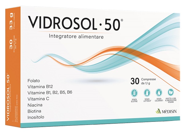 VIDROSOL 50 30 COMPRESSE - farmacia187.it