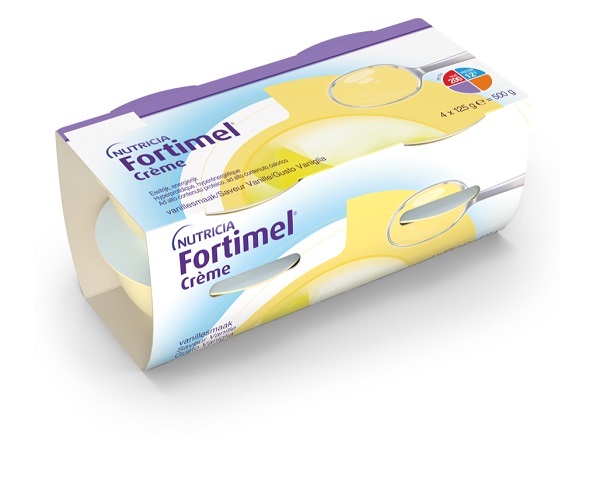 FORTIMEL CREME VANIGLIA 4 PEZZI DA 125 G - farmacia187.it