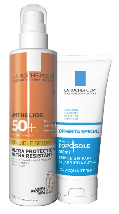 ANTHELIOS SPRAY SHAKA 200 ML + POSTHELIOS 100 ML - farmacia187.it