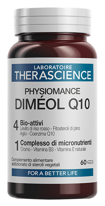 PHYSIOMANCE DIMEOL Q10 60 COMPRESSE - farmacia187.it