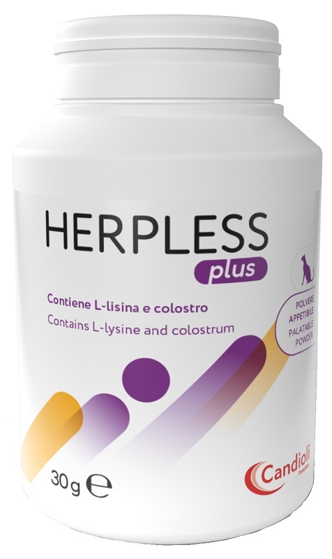 HERPLESS PLUS POLVERE 30 G - farmacia187.it