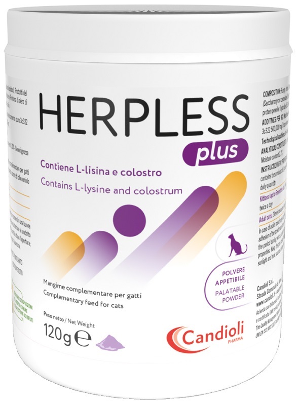 HERPLESS PLUS POLVERE 120 G - farmacia187.it