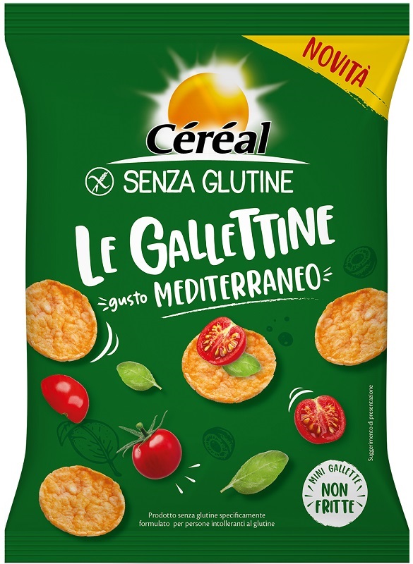 CEREAL SENZA GLUTINE GALLETTINE GUSTO MEDITERRANEO 70 G - farmacia187.it