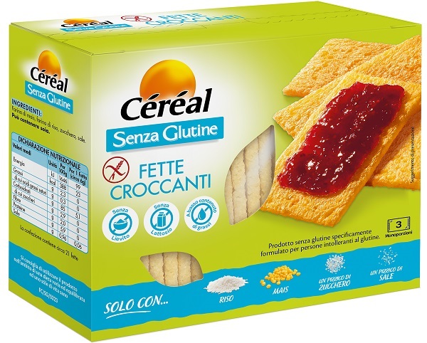 CEREAL FETTE CROCCANTI 3 MONOPORZIONI - farmacia187.it