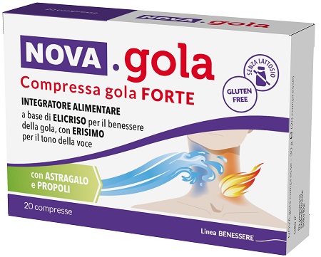 NOVA GOLA FORTE 20 COMPRESSE - farmacia187.it
