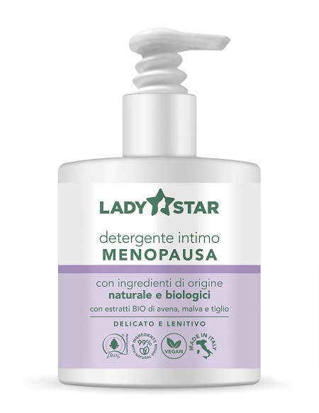 LADYSTAR DETERGENTE INTIMO DONNA IN MENOPAUSA 300 ML - farmacia187.it