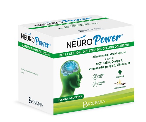 BIODEMIA NEUROPOWER 20 BUSTINE GUSTO VANIGLIA - farmacia187.it