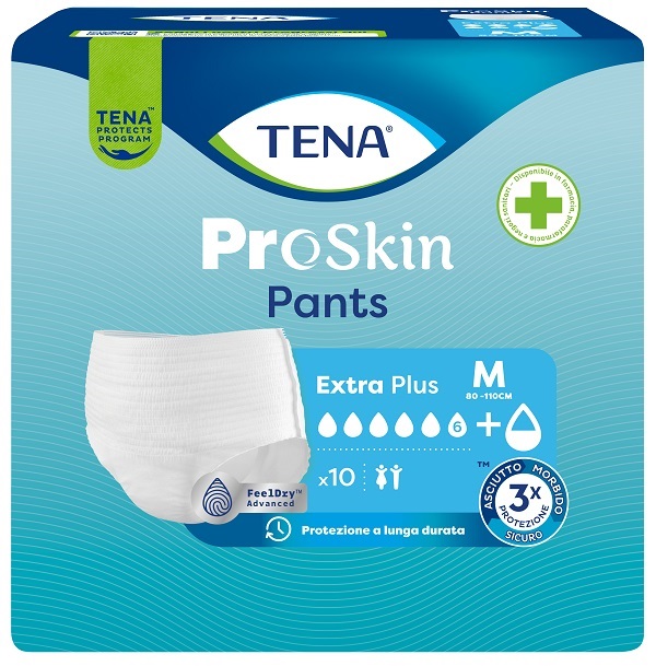 TENA PANTS EXTRA PLUS M 10 PEZZI - farmacia187.it