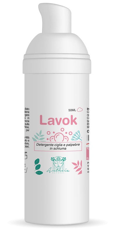 LAVOK DETERGENTE CIGLIA & PALPEBRE IN SCHIUMA 50 G - farmacia187.it