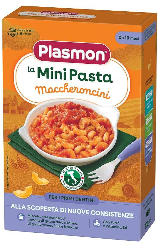 PLASMON PASTA MACCHERONCINI 300 G - farmacia187.it