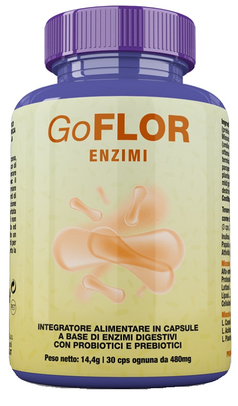 GOFLOR ENZIMI 30 CAPSULE - farmacia187.it