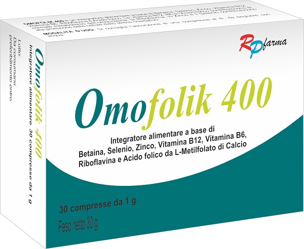 OMOFOLIK 400 30 COMPRESSE - farmacia187.it