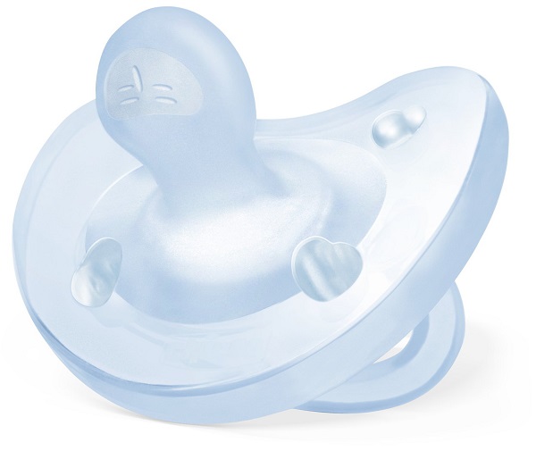 CHICCO GOMMOTTO SILICONE AZZURRO 2-6 MESI 1 PEZZO - farmacia187.it
