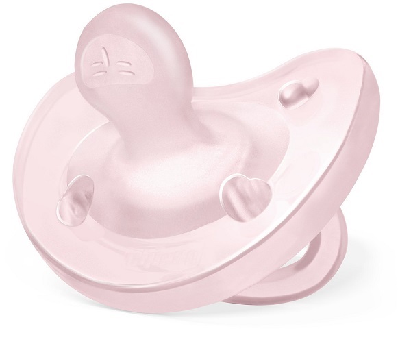 CHICCO GOMMOTTO SILICONE ROSA 2-6 MESI 1 PEZZO - farmacia187.it
