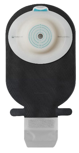 SACCA ILEOSTOMIA SENSURA MIO CONVEX SOFT RIVESTIMENTO NERO APERTURA ISPEZIONABILE MIDI FORO RITAGLIABILE 15-33 10 PEZZI - farmacia187.it