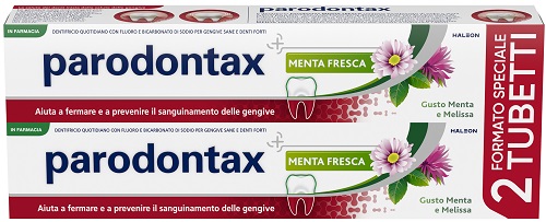 PARODONTAX BIPACK MENTA FRESCA 2 X 75 ML - farmacia187.it