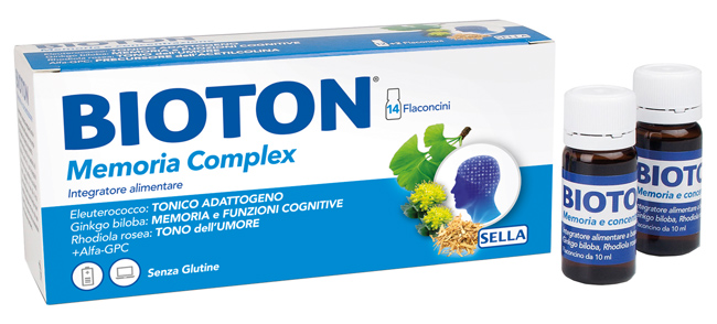 BIOTON MEMORIA COMPLEX 14 FLACONCINI DA 10 ML - farmacia187.it