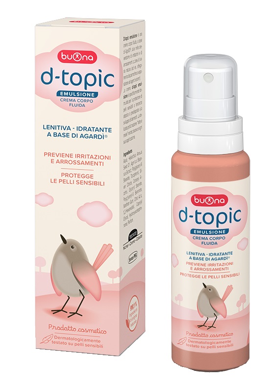 DTOPIC EMULSIONE CREMA CORPO FLUIDA LENITIVA IDRATANTE A BASE DI AGARDI' 100 ML - farmacia187.it