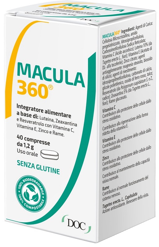MACULA 360 40 COMPRESSE - farmacia187.it