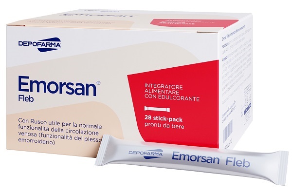 EMORSAN FLEB 28 STICK DA 15 ML - farmacia187.it