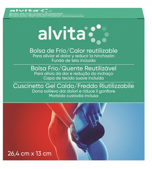CUSCINO CALDO/FREDDO RIUTILIZZABILE ALVITA - farmacia187.it