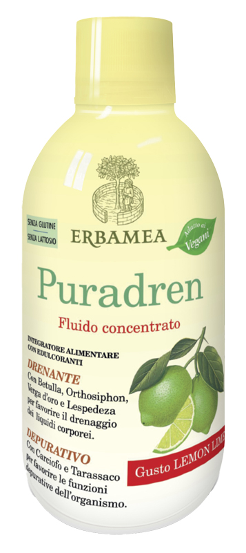 PURADREN LEMON LIME 500 ML - farmacia187.it