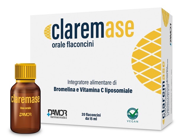 CLAREMASE ORALE 20 FLACONCINI DA 15 ML - farmacia187.it