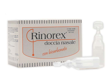 RINOREX DOCCIA AEROSOL BICARBONATO 15 FIALE 5 ML - farmacia187.it