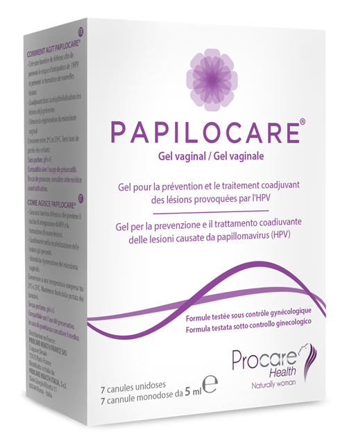 PAPILOCARE GEL VAGINALE 7 CANNULE MONODOSE X 5 ML - farmacia187.it