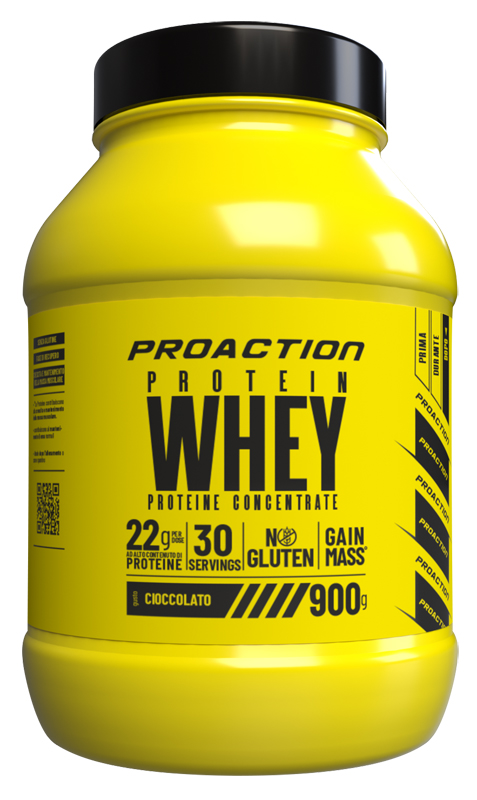 PROACTION FIT WHEY PROTEIN CIOCCOLATO 900 G - farmacia187.it