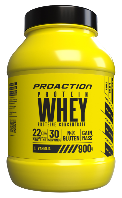 PROACTION FIT WHEY PROTEIN VANIGLIA 900 G - farmacia187.it