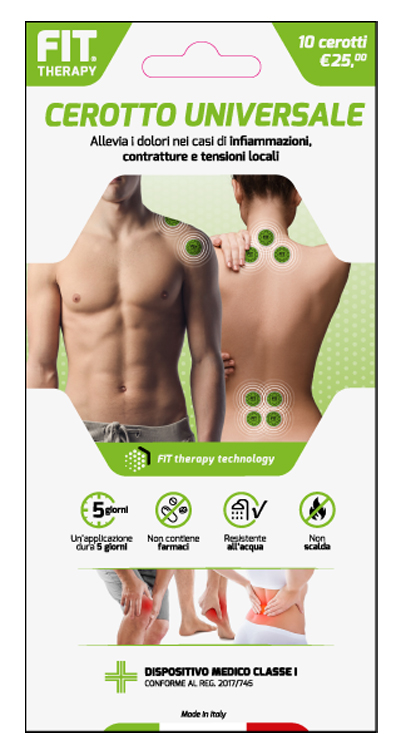 FIT THERAPY CEROTTO UNIVERSALE 10 PEZZI - farmacia187.it