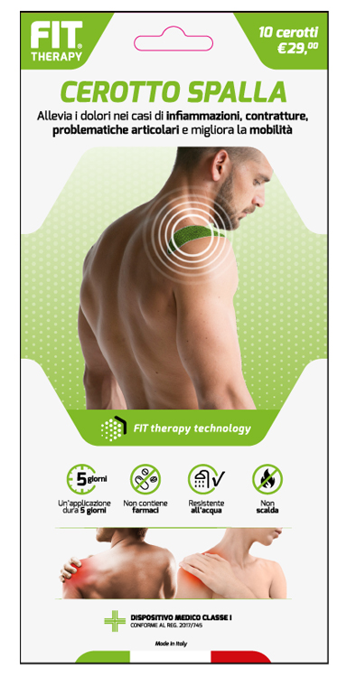 FIT THERAPY CEROTTO SPALLA 10 PEZZI - farmacia187.it