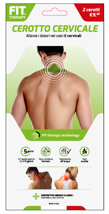 FIT THERAPY CEROTTO CERVICALE 2 PEZZI - farmacia187.it