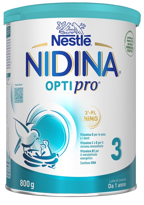 NIDINA OPTIPRO 3 POLVERE 800 G - farmacia187.it