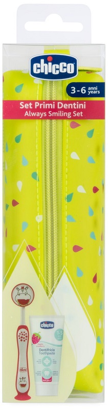 CHICCO SET DENTALE 3-6 YEARS ROSA - farmacia187.it