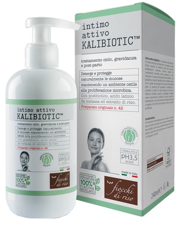 FIOCCHI DI RISO INTIMO ATTIVO KALIBIOTIC PH3.5 240 ML - farmacia187.it