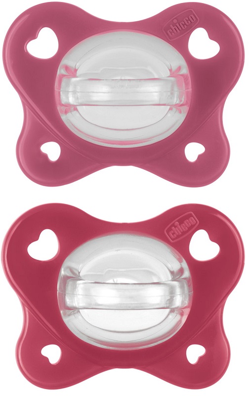 CHICCO DUAL SOFT SUCCHIETTO ROSA 16-36 MESI 2 PEZZI - farmacia187.it
