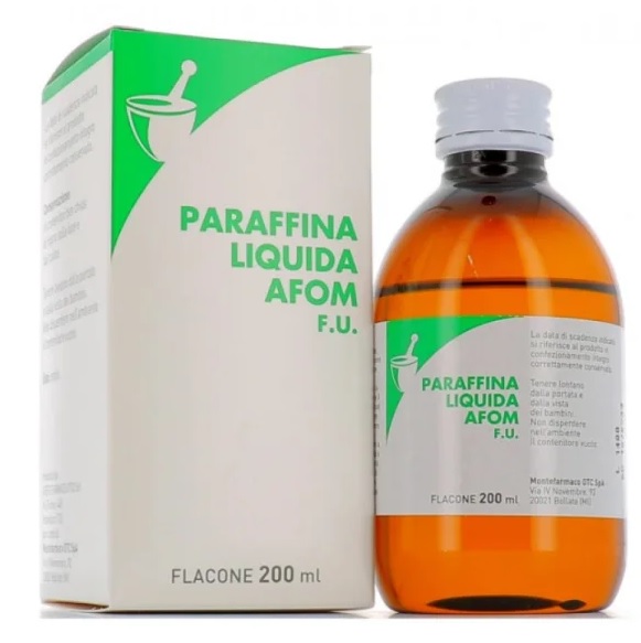 PARAFFINA LIQUIDA AFOM FU 200 ML - farmacia187.it