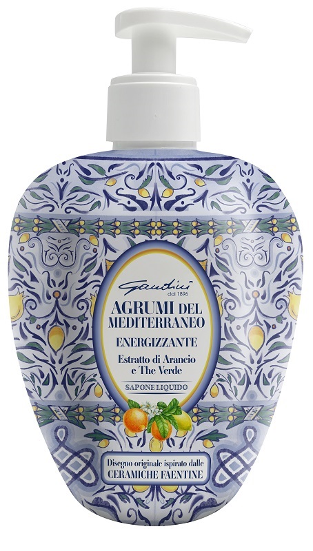 GANDINI SAPONE LIQUIDO FAENZA AGRUMI 500 ML - farmacia187.it