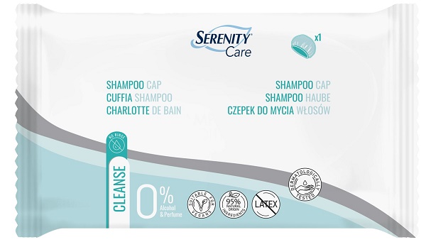 SERENITY CARE CUFFIA SHAMPOO CAPELLI ADATTA A PERSONE CON RIDOTTA MOBILITA' - farmacia187.it