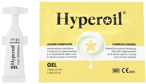 HYPEROIL GEL FIALA 5 ML LESIONI COMPLESSE - farmacia187.it