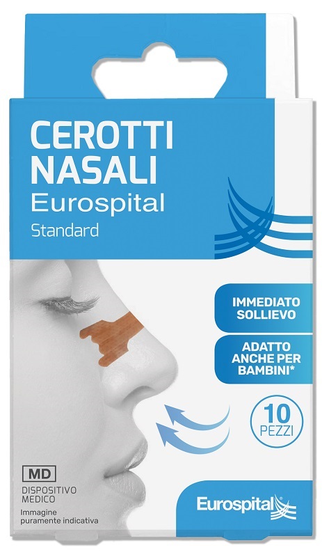 CEROTTI NASALI STANDARD 5,6X1,8CM 10 PEZZI - farmacia187.it