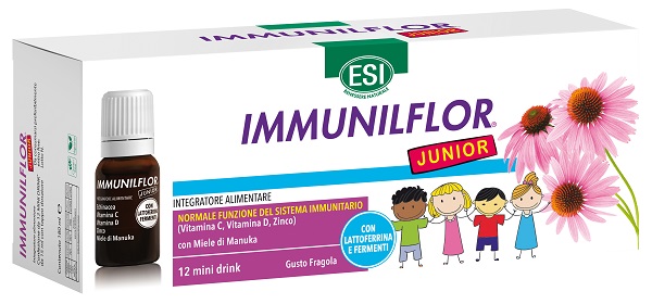 ESI IMMUNILFLOR MINI DRINK JUNIOR 12 MINI DRINK - farmacia187.it